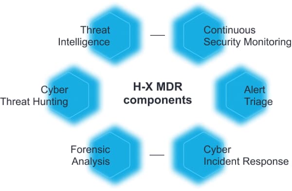 infographics - H-X MDR components